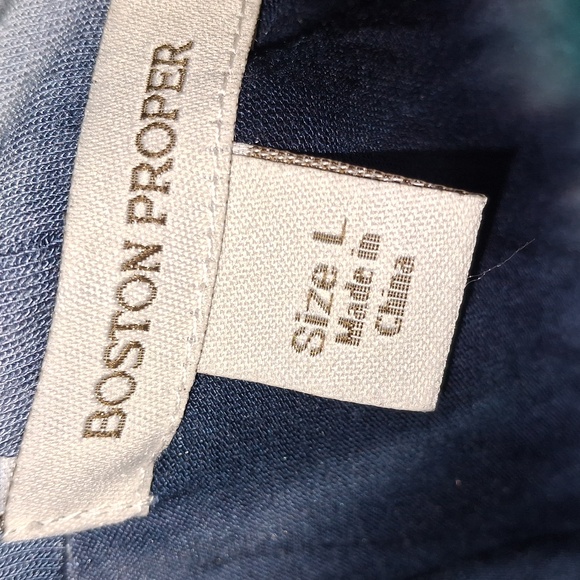 Boston Proper / Boardwalk Dress- W Sz Large - Picture 5 of 6